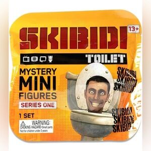 Skibidi Toilet 2.5” Mystery Mini Figure Series One Brand New Sealed
